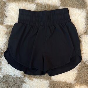 Women's Vitality Black High-Waisted Shorts